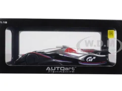 Red Bull X2014 Fan Car Sebastian Vettel Hyper Silver 1/18 Model Car Autoart 18117