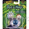 Rick's Ship Silver "Rick and Morty" (2013-Current) TV Series "Pop Culture" Series Diecast Model Car by Hot Wheels