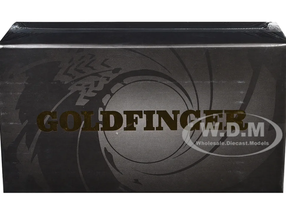 Rolls Royce Phantom III Sedanca de Ville Yellow with Black Top James Bond 007 "Goldfinger" (1964) Movie Diecast Model Car by Corgi