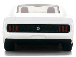 Roman's Ford Mustang White with Black Stripes and Red Interior (Dirty Version)