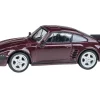 1986 RUF BTR Slantnose Ruby Red Metallic 1/64 Diecast Model Car by Paragon Models