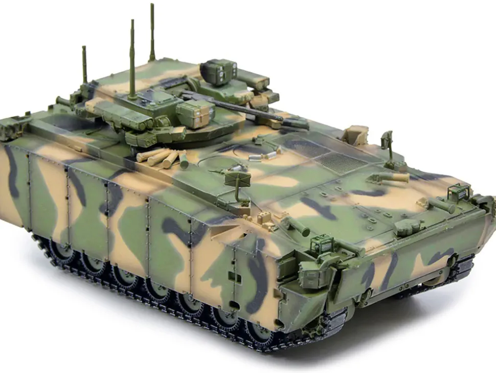 Russian Object 695 Kurganets 25 Infantry Fighting Vehicle with Four Kornet EM Guided Missiles Camouflage 1/72 Diecast Model Panzerkampf 12205PB
