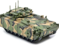 Russian Object 695 Kurganets 25 Infantry Fighting Vehicle with Four Kornet EM Guided Missiles Camouflage 1/72 Diecast Model Panzerkampf 12205PB