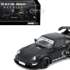 RWB 964 Matt Black 1/64 Diecast Model Car by Inno Models