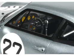 2024 RWB Yuiitsumuni #27 Silver Metallic 1/18 Model Car by GT Spirit