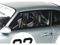 2024 RWB Yuiitsumuni #27 Silver Metallic 1/18 Model Car by GT Spirit