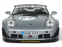 2024 RWB Yuiitsumuni #27 Silver Metallic 1/18 Model Car by GT Spirit