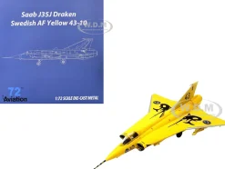 Saab J35J Draken Fighter Aircraft 