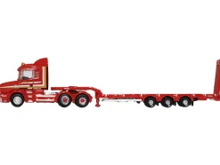 Scania T-Cab Truck RHD (Right Hand Drive) with Lowboy Trailer