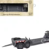 SD.AH. 116 22-Ton Tank Transporter Gray "German Army" 1/43 Diecast Model by Militaria Die Cast