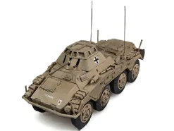 Sd.Kfz. 234/1 Armored Vehicle "6th Panzer Division, Czechoslovakia" (1945) German Army 1/72 Diecast Model by Panzerstahl