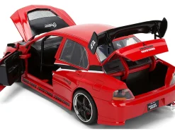 Sean's Mitsubishi Lancer Evolution IX RHD (Right Hand Drive) Red with Graphics