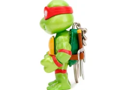 Set of 4 Diecast Figure Key Chains Teenage Mutant Ninja Turtles TV Series Metalfigs Series Diecast Models Jada 34359