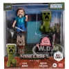 Set of 4 Diecast Figures "A Minecraft Movie" (2025) Movie "Metalfigs" Series Diecast Models by Jada