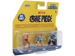 Set of 3 Diecast Figures 