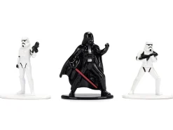Set of 3 Diecast Figures "Star Wars" Movie Franchise "Nano Metalfigs" Series Diecast Models by Jada