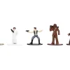 Set of 12 Diecast Figures "Star Wars" Movie Franchise "Nano Metalfigs" Series Diecast Models by Jada
