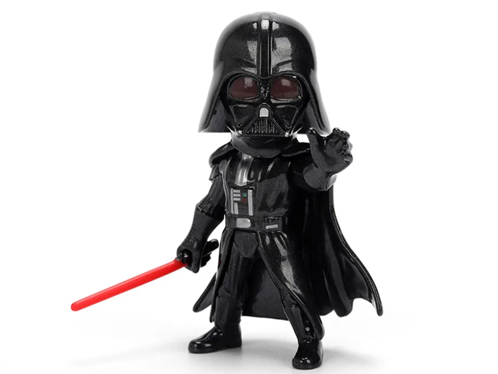 Set of 4 Diecast Figures "Star Wars" Movie Franchise "Metalfigs" Series Diecast Models by Jada