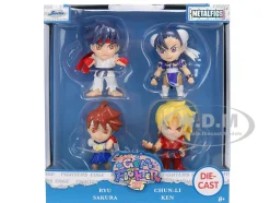 Set of 4 Diecast Figures 