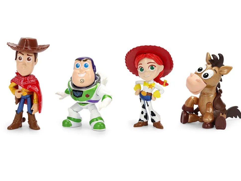 Set of 4 Diecast Figures "Toy Story 5" (2026) Movie "Metalfigs" Series Diecast models by Jada
