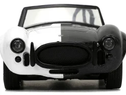 1965 Shelby Cobra 427 S/C #2 Black Metallic White Harvey Two-Face Diecast Figure Batman Hollywood Rides Series 1/32 Diecast Model Car Jada 33091