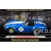 Shelby Cobra 427 S/C #21 Blue Metallic White Stripes 1/18 Diecast Model Car Shelby Collectibles SC112