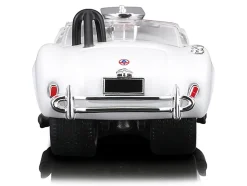 1964 Shelby Cobra #98 White Red Interior 1/64 Diecast Model Car Muscle Machines 15551