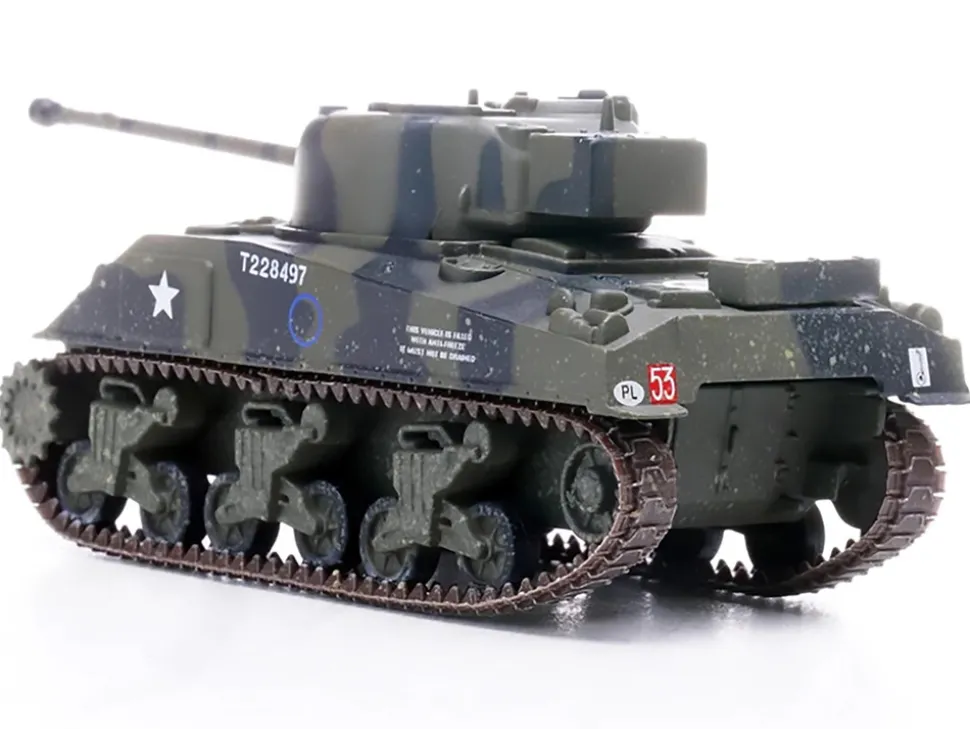 Sherman Firefly Mk.VC Medium Tank "Polish 1st Armoured Division, Black Devils, Battle of Falaise, France" (1944) Polish Armed Forces in the West 1/72 Diecast Model by Legion