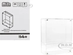 Showcase Premium Collector Single Display Case with Shelf Mijo Exclusives for 1/64 Scale Models MJ15020