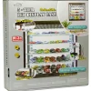 Showcase Wall Mount 5 Tier Display Case White with White Back Panel Mijo Exclusives for 1/64-1/43 Scale Models MJ8850W