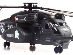 Sikorsky MH-53E Sea Dragon Helicopter "United States Navy, Vanguard, Tail Number 543" Dark Gray 1/72 Diecast Model by Panzerkampf