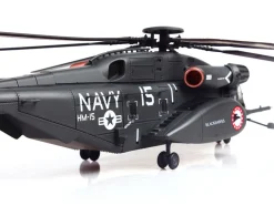 Sikorsky MH-53E Sea Dragon Helicopter "United States Navy, Blackhawks, Tail Number 15" Dark Gray 1/72 Diecast Model by Panzerkampf