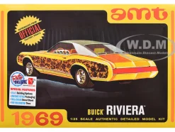 Skill 2 Model Kit 1969 Buick Riviera 1/25 Scale Model by AMT