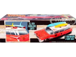 Skill 2 Model Kit 1959 Cadillac Ambulance Surf Shark 1/25 Scale Models AMT AMT1242