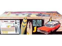 Skill 2 Model Kit 1959 Cadillac Ambulance Surf Shark 1/25 Scale Models AMT AMT1242
