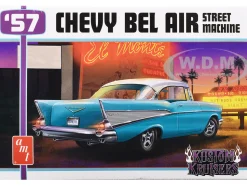 Skill 2 Model Kit 1957 Chevrolet Bel Air Street Machine "Kustom Kruisers" 1/25 Scale Model by AMT
