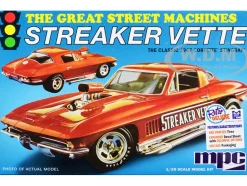 Skill 2 Model Kit 1967 Chevrolet Corvette Stingray Streaker Vette The Great Street Machines Series 1/25 Scale Model Car MPC MPC973