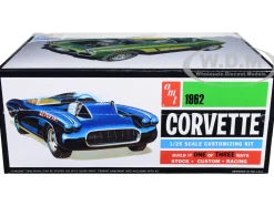 Skill 2 Model Kit 1962 Chevrolet Corvette 3 in 1 Kit 1/25 Scale Model AMT AMT1318