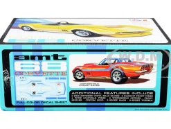Skill 2 Model Kit 1968 Chevrolet Corvette Custom 1/25 Scale Model AMT AMT1236