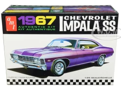 Skill 2 Model Kit 1967 Chevrolet Impala SS 1/25 Scale Model AMT AMT981 M