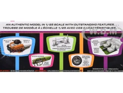 Skill 2 Model Kit 1970 Chevrolet Monte Carlo Lowrider "Kustom Kruisers" 1/25 Scale Model by AMT