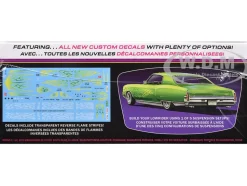 Skill 2 Model Kit 1970 Chevrolet Monte Carlo Lowrider "Kustom Kruisers" 1/25 Scale Model by AMT