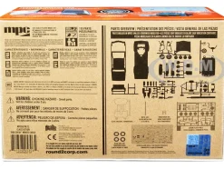 Skill 2 Model Kit 1980 Chevrolet Monte Carlo Class Action Motorcycle Trailer Skill 2 1/25 Scale Model Car MPC MPC967M