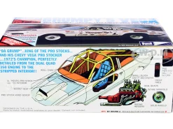 Skill 2 Model Kit 1972 Chevrolet Vega Pro Stock Bill Grumpy Jenkins Legends of the Quarter Mile 1/25 Scale Model MPC MPC877