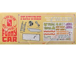 Skill 2 Model Kit 1958 Edsel Funny Car 