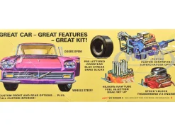 Skill 2 Model Kit 1957 Ford Fairlane Hardtop 3-in-1 Kit 1/25 Scale Model by AMT