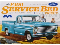 Skill 3 Model Kit 1967 Ford F100 Service Bed Pickup Truck 1/25 Scale Model by Moebius