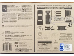 Skill 2 Model Kit 1961 Ford Galaxie Hardtop 3 in 1 Kit 1/25 Scale Model AMT AMT1430