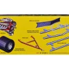 Skill 2 Model Kit 1964 Ford Galaxie Modified Stocker 1/25 Scale Model AMT AMT1383