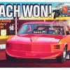 Skill 3 Model Kit 1970 Ford Mustang Funny Car Mach Won 1/25 Scale Model AMT AMT1455